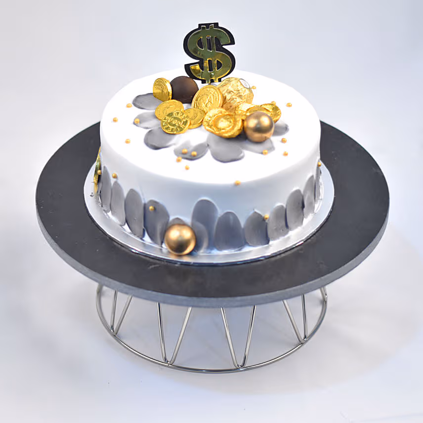 Father's Day Vanilla Sponge Cake
