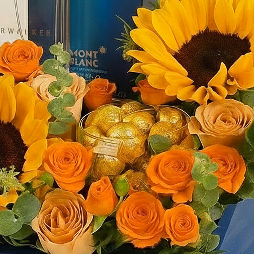 Montblanc Starwalker Perfume and Flowers Gift