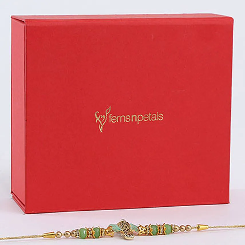 Dazzling Ganesha Rakhi