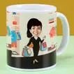 Personalised Office Caricature Mug