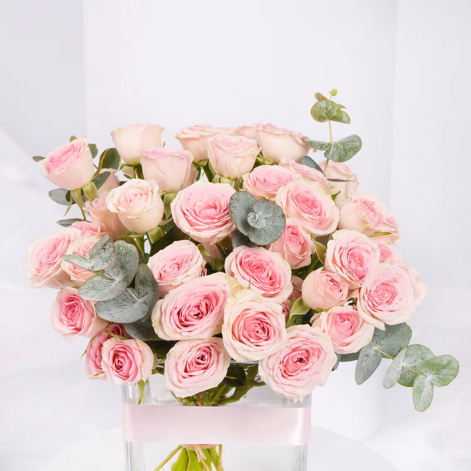 Elegant Mother's Day Pink Spray Roses Arrangement
