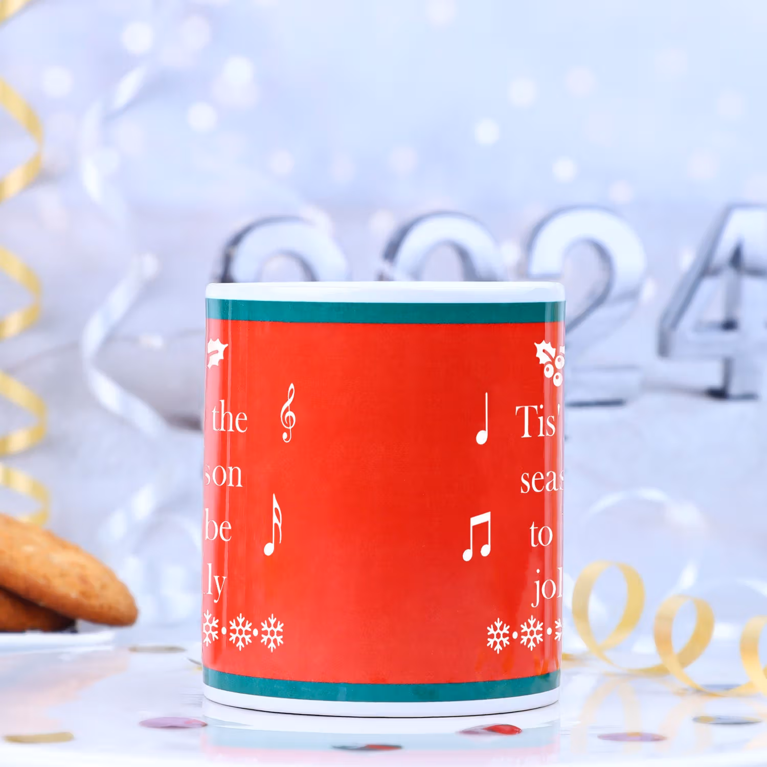 Festive Holiday Happiness Mug - Perfect for Christmas Cheer