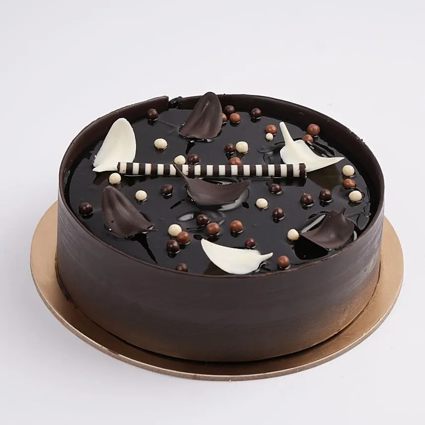 Heavenly White Dark Fudge One Cake