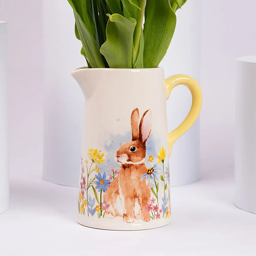 Tulip And Iris Delight Arrangement
