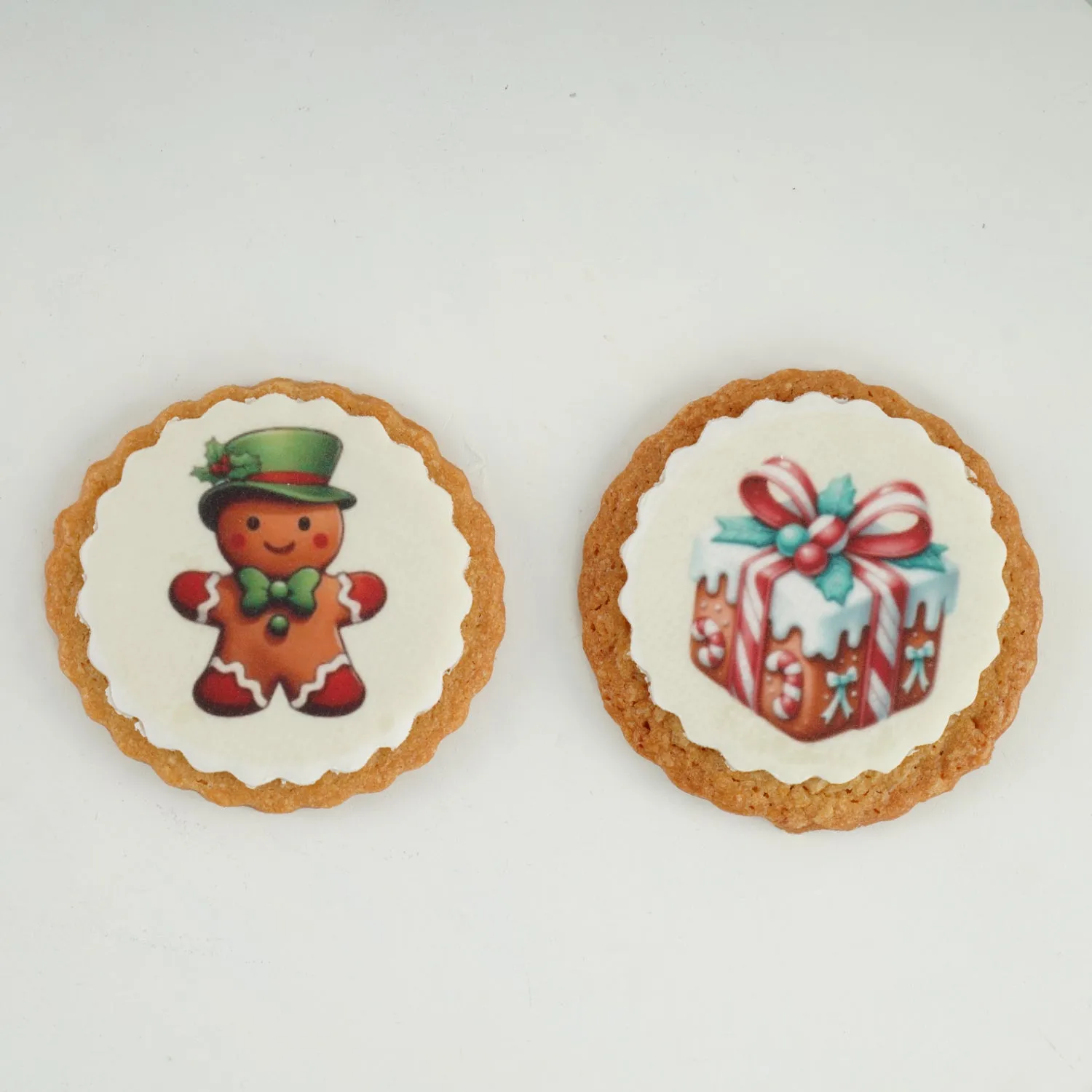 Festive Christmas Cookies - Set of 8 Delightful Treats