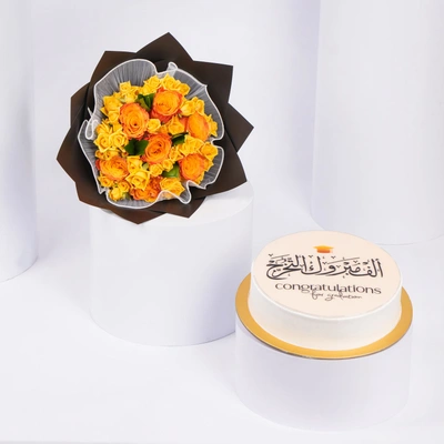 Congratulations For Graduation Combo Gift - Half Kg
