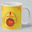 Ceramic Happy Bhai Dooj Festive Mug - Perfect Gift for Brothers