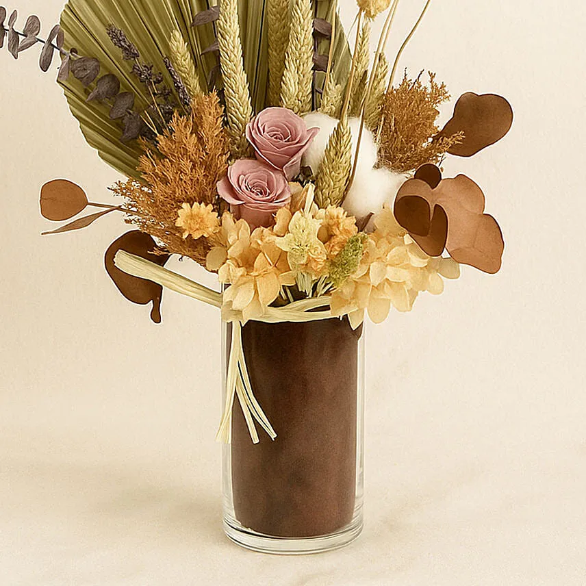 Queen of Faraway Land Floral Vase