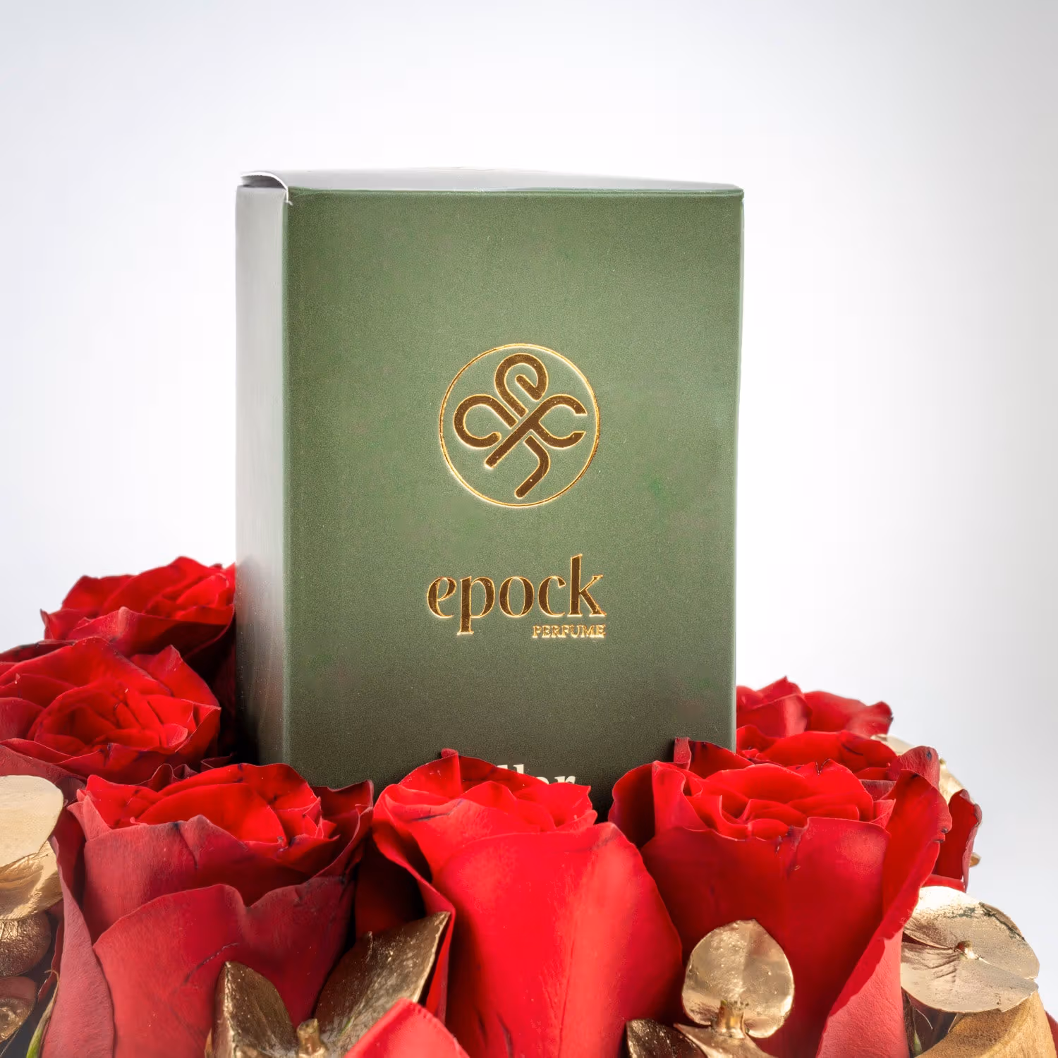 باقة ورد احمر مع عطر ايبوك