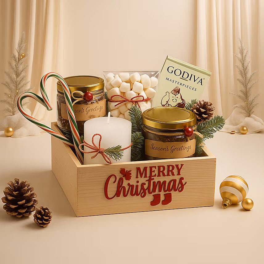 Christmas Wishes Hut Box