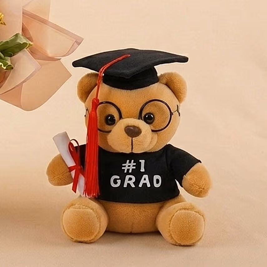 Sweet Success Convocation Flowers, Lindt and Graduation Bear Box
