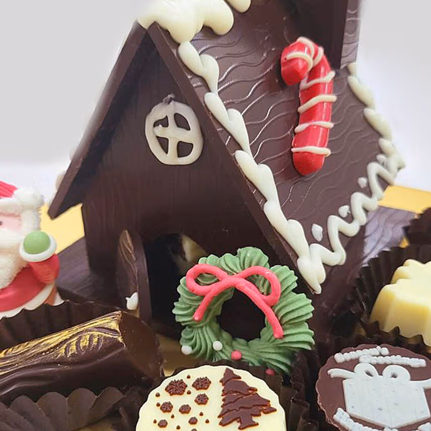 Sweet Chocolate Xmas House