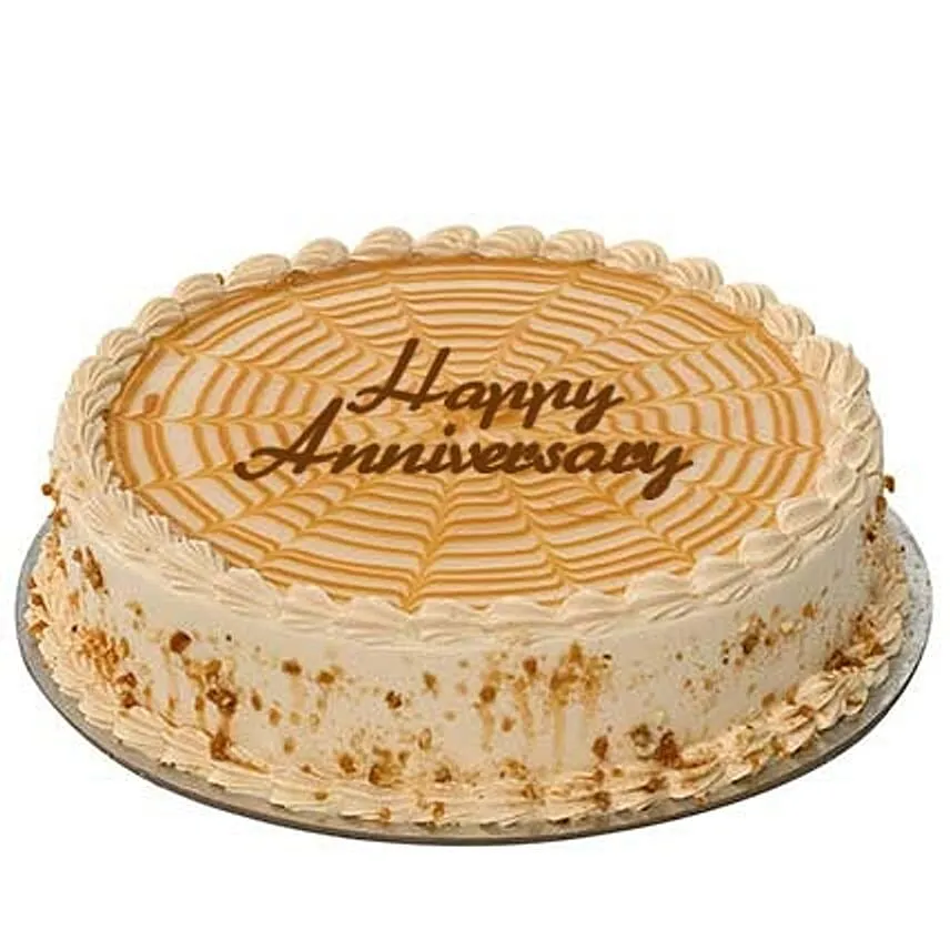 Butterscotch Anniversary Cake