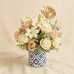 Tulip n Roses  Printed Ceramic Vase