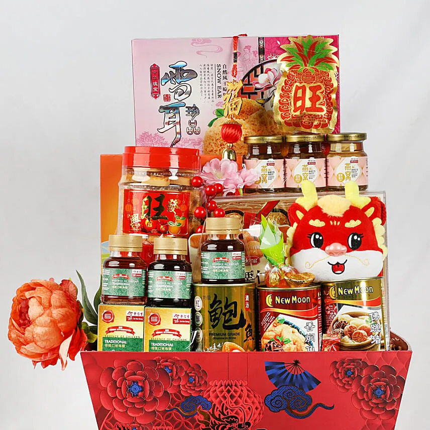CNY Lunar Dragon Basket of Delights