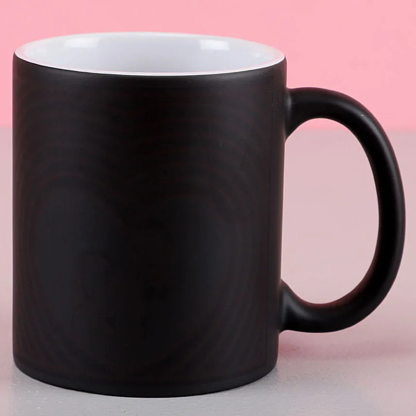 Personalised Heart Effect Magic Mug