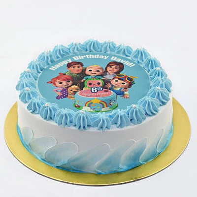Cocomelon Joy Extravaganza Chocolate Cake - Perfect for Birthdays!