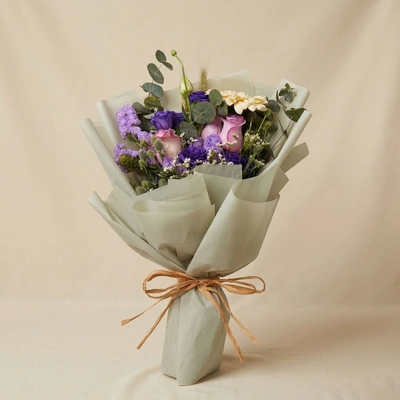 Opulent Mixed Flowers Bouquet