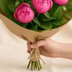 Elegant Pink Peonies Bouquet