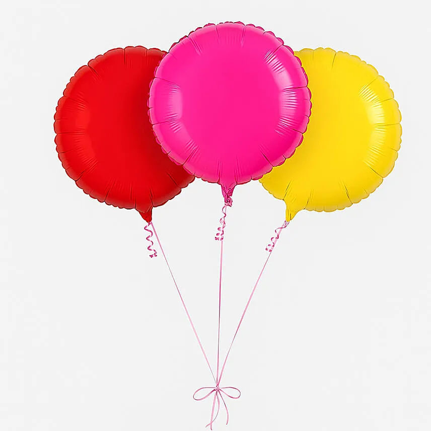 balloon bouquet of 3 balloons