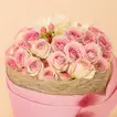Elegant Graduation Wish Bouquet - Celebrate with Pink Roses & Chrysanthemums