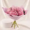 Pink Hydrangea Dream Flowers n Labubu Cake