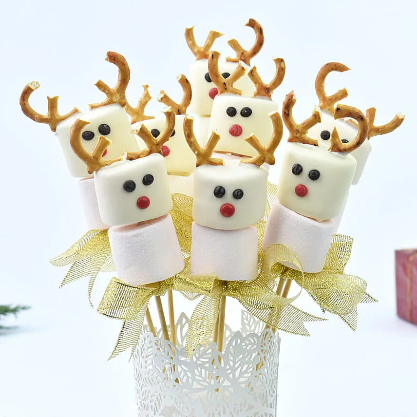 Christmas Reindeer Marshmellows