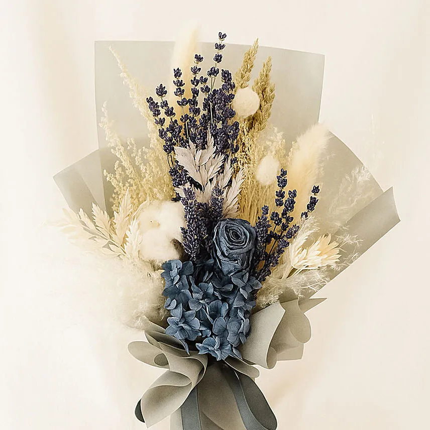 Premium Mixed Preserved Flowers Bouquet