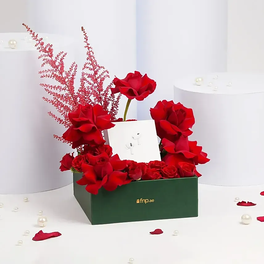 AirPods Pro 3 With Roses
