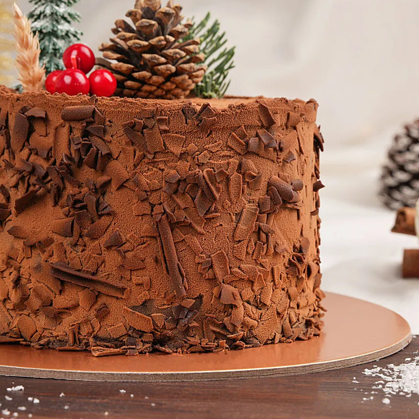 Holidays Celebration Log Cake