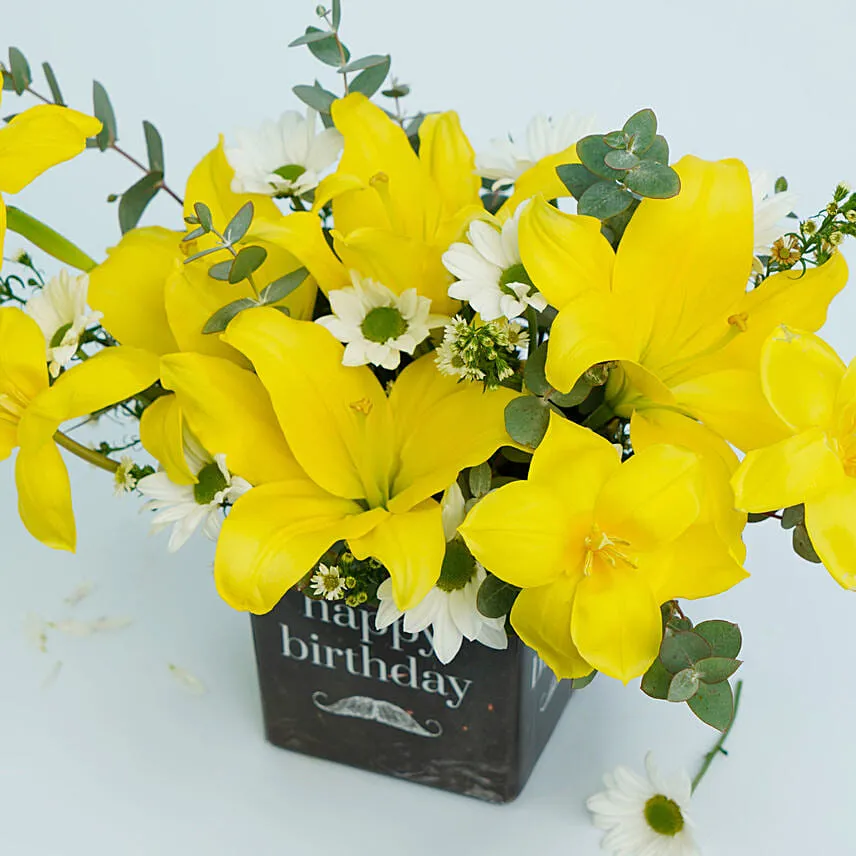 Flower Birthday Wishes For Him