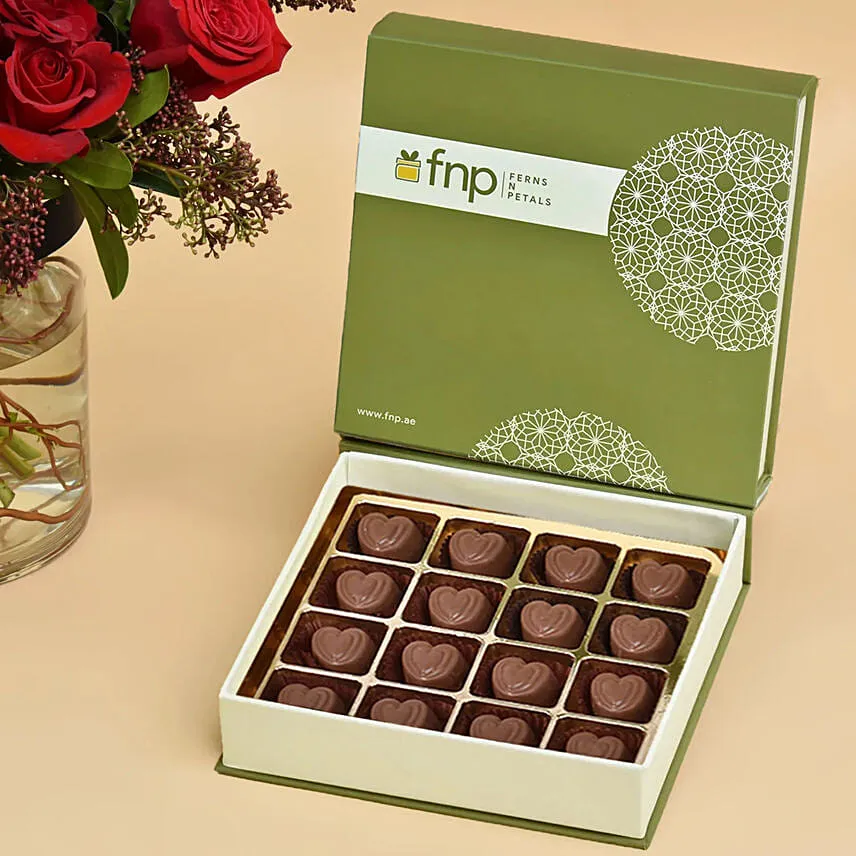 Roses Seduction and Chocolates