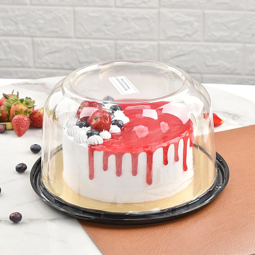 Red Velvet & Cheese Cream Ice Cream Cake 12 Portion