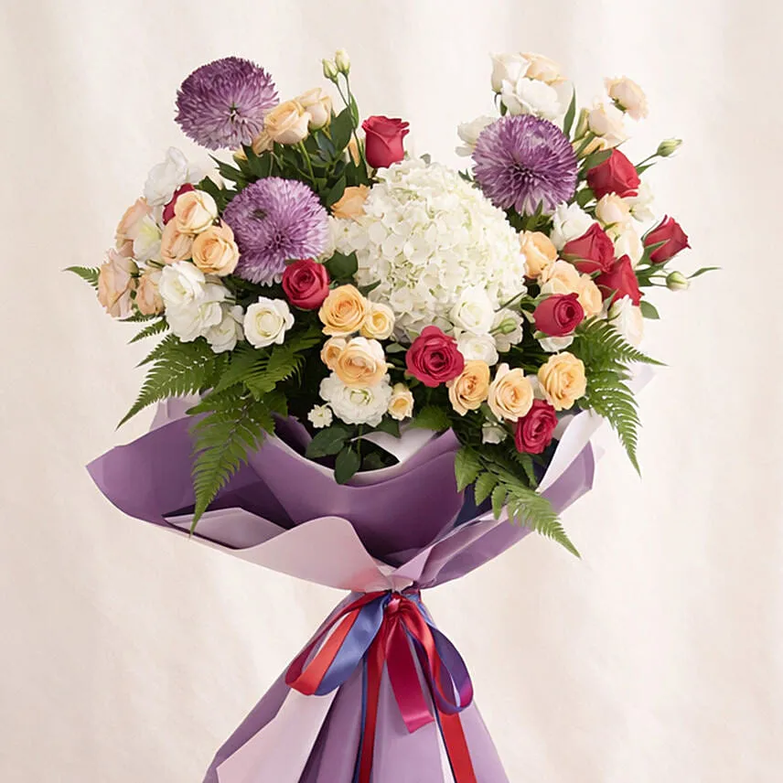 Wishing Excellent Growth Congratulatory Flower Stand