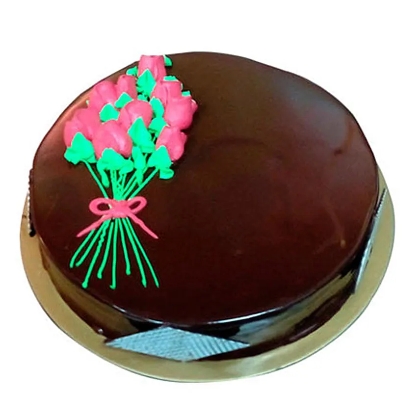 Chocolate Truffle Cake for Mom