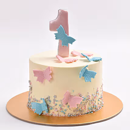 Flutter of Joy Chocolate Cake - Perfect for Celebrations