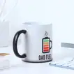 Magic Coffee Mug - Color Changing 'Dad Fuel' Design