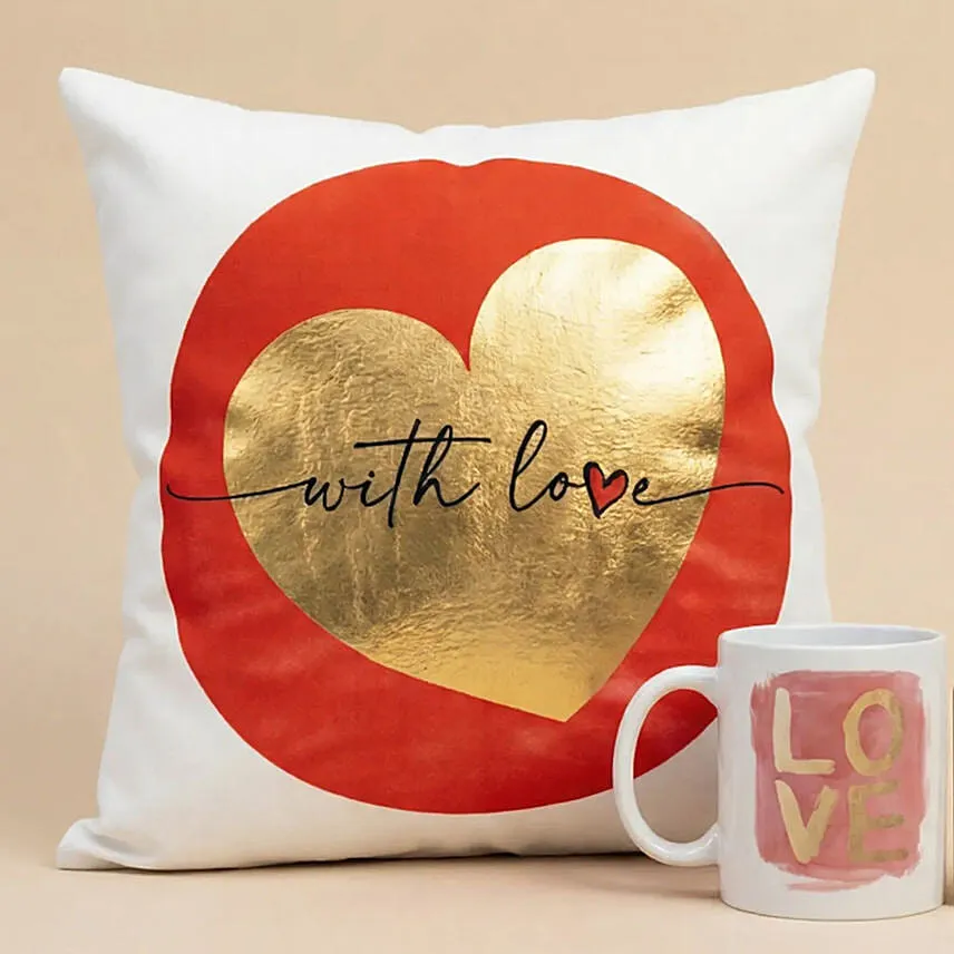With Love Heart Gift Set