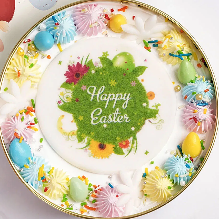 Easter Garden Surprise Cake