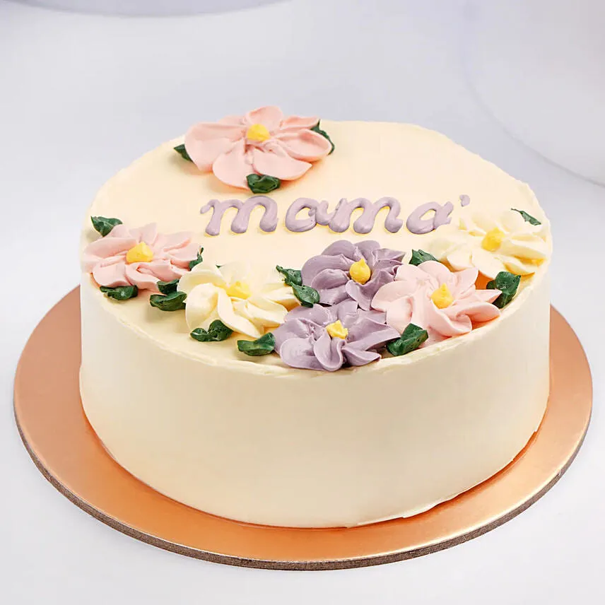 Mama Floral Chocolate Cake