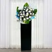 Blessed Soul Condolence Mixed Flowers Black Stand
