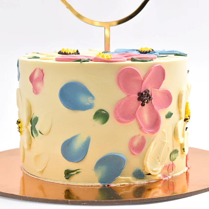 Pretty Garden Cake Vanilla