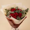 Luscious Cherry Cake n Roses - Roses and Cake