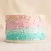 Blue Theme Gender Reveal Cake - 1 Kg