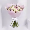 Beautiful Purple and White Rose Bouquet