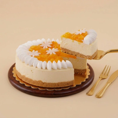 Yummy Mango Cheesecake - 500 Grams