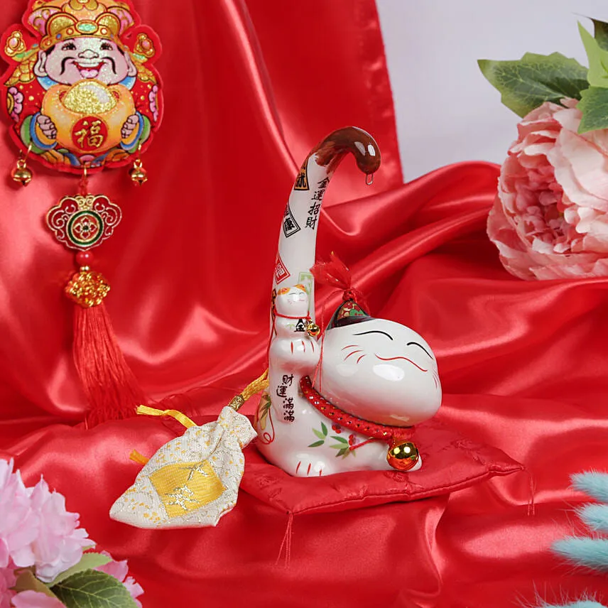 Long Tail Lucky Cat