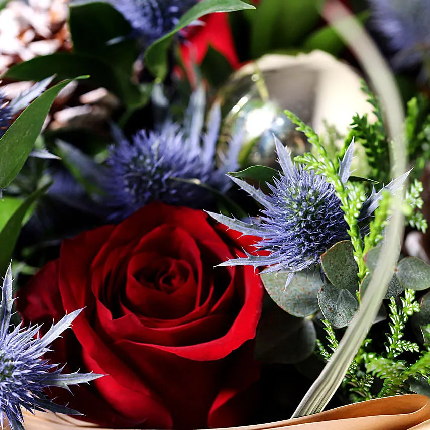 Xmas Decorations Flower Bouquet