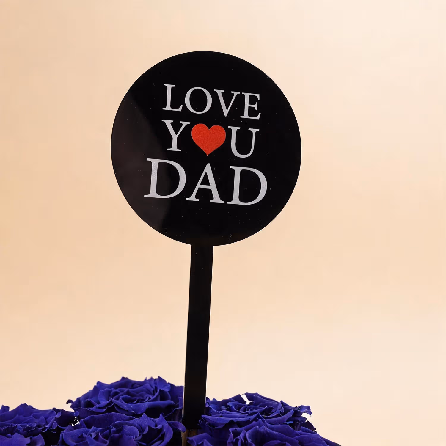 Blue Rose Box for Father's Day