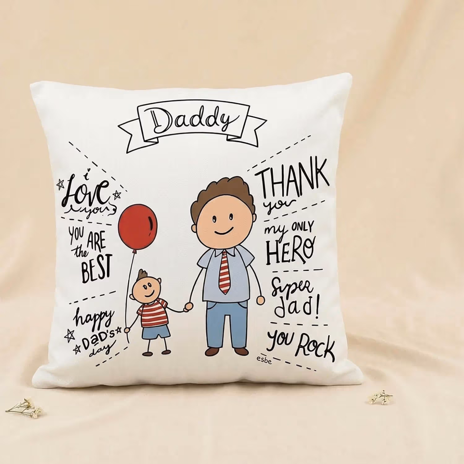 'Thank You Dad' Pillow